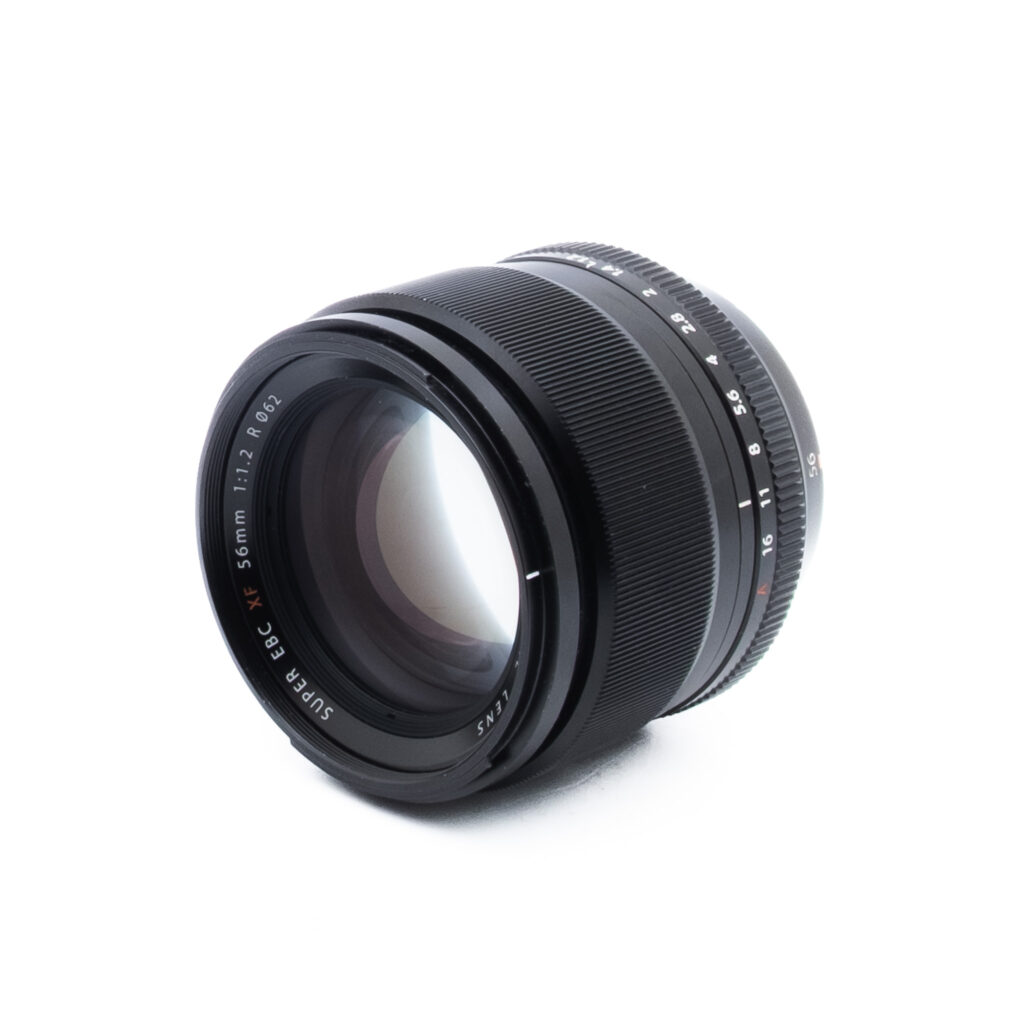 Fuji 56mm f12 R-2-3 Fujifilm Fujinon XF 56mm f/1.2 R - Käytetty
