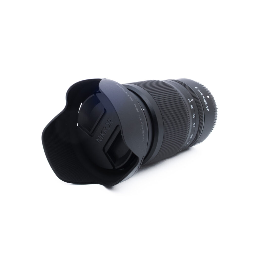 Nikon 24-200mm f4-63 Z VR-3 Nikon Nikkor Z 24-200mm f/4-6.3 VR (Kunto K5, takuu 6kk) - Käytetty