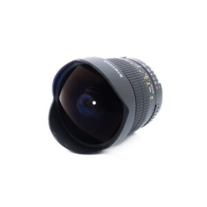 Samyang 8mm Nikon-2 Samyang 8mm f/3.5 Fisheye CS Nikon F DX (Kunto K5) - Käytetty