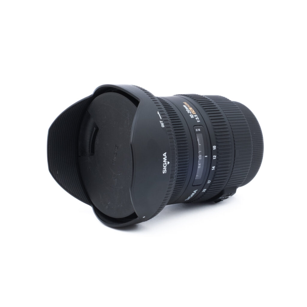 Sigma 10-20mm f35 DC Canon-3 Sigma 10-20mm f/3.5 DC HSM Canon EF-S - Käytetty
