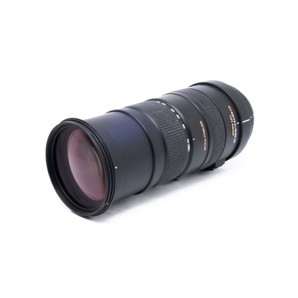 Sigma 150-500mm f5-63 APO HSM Nikon-2 Sigma 150-500mm f/5-6.3 APO DG OS HSM Pentax K - Käytetty