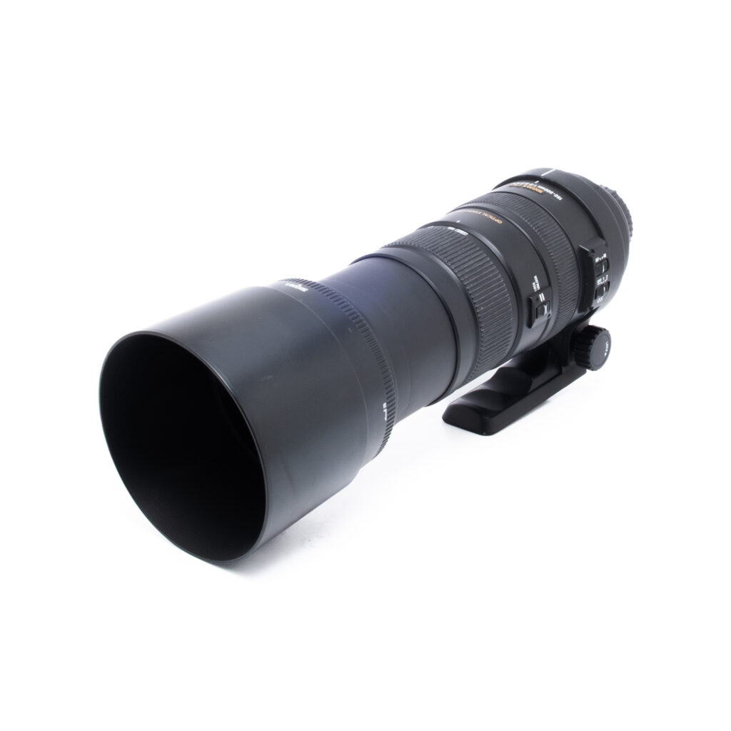 Sigma 150-500mm f5-63 APO HSM Nikon-3 Sigma 150-500mm f/5-6.3 APO DG OS HSM Pentax K - Käytetty