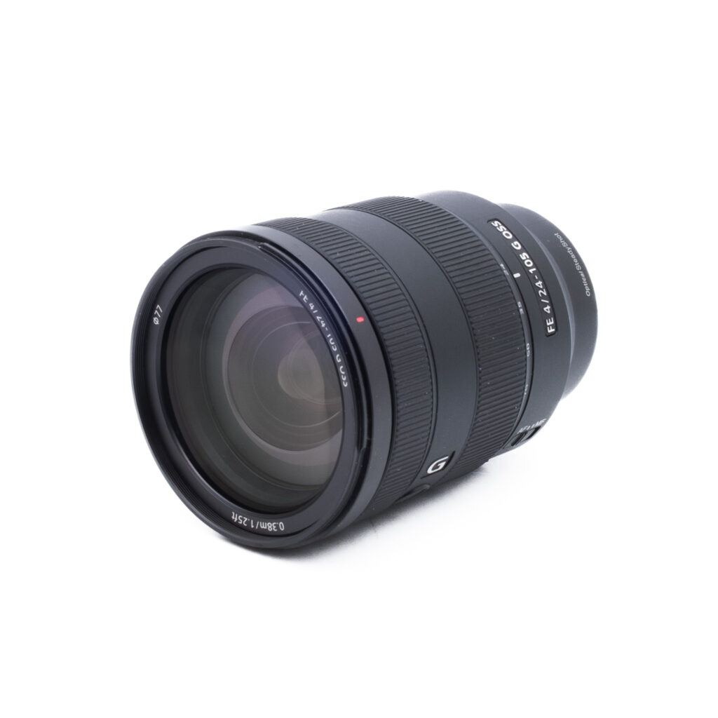 Sony 24-105mm f4 G OSS-2-6 Sony FE 24-105mm f/4 G OSS (Kunto K5, takuu 6kk) - Käytetty