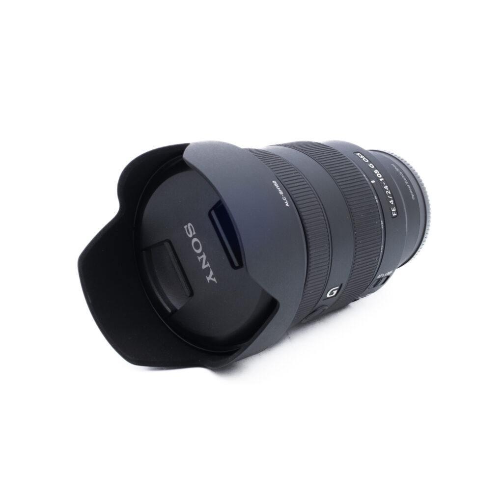 Sony 24-105mm f4 G OSS-3-6 Sony FE 24-105mm f/4 G OSS (Kunto K5, takuu 6kk) - Käytetty