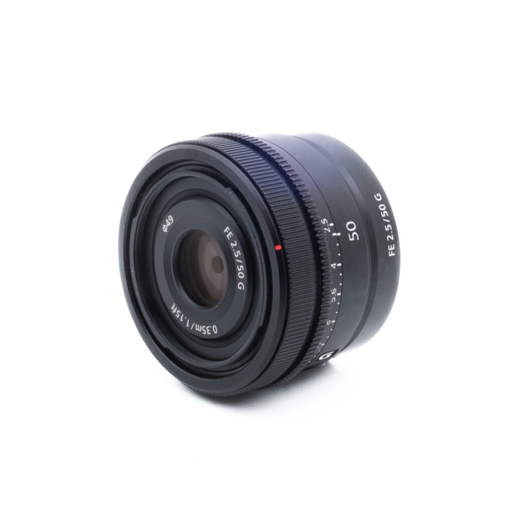 Sony 50mm f25 G-2 Sony FE 50mm f/2.5 G (takuu 12kk) - Käytetty