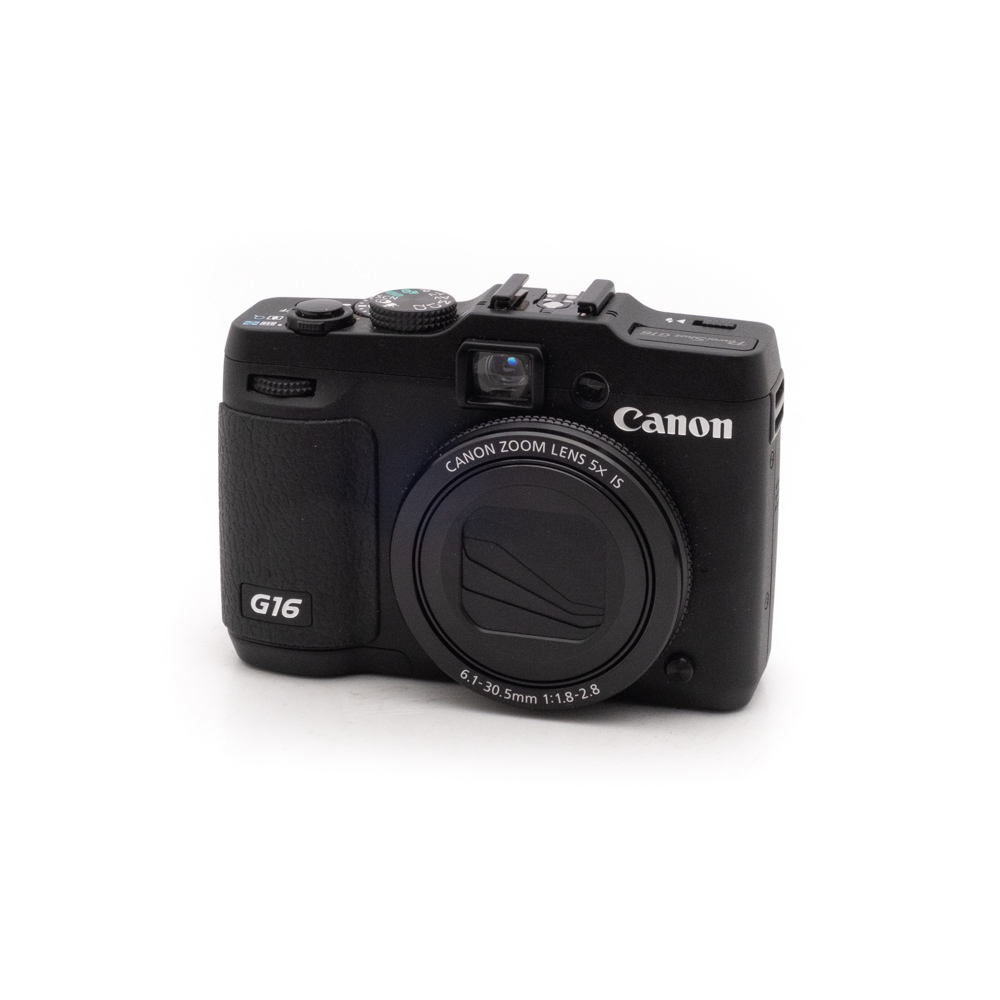 canon_powershot_g16-1 Canon PowerShot G16 (Kunto K5, Takuu 6kk) - Käytetty