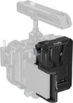 SmallRig 5228 V-Mount Akun kiinnitysalusta –virtahub + näyttösuoja