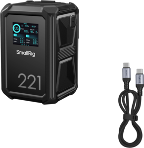 800q-02_134235 SmallRig 4985 X221 Smart Triple-Proof V-Mount Battery