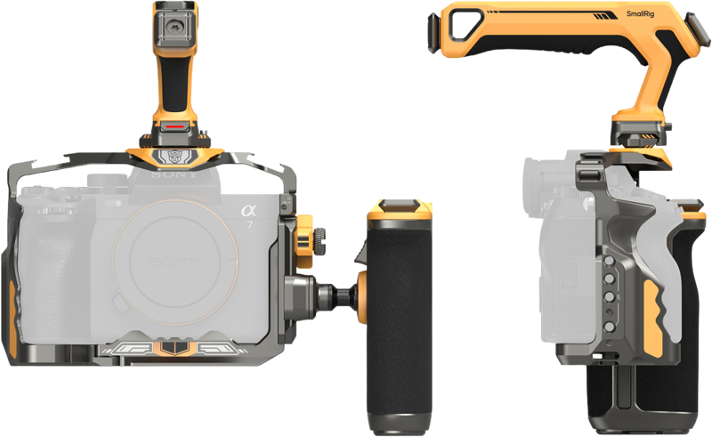 800q-02_134240 SmallRig 5518 HawkLock Quick Release Cage Kit – BumbleBee Edition