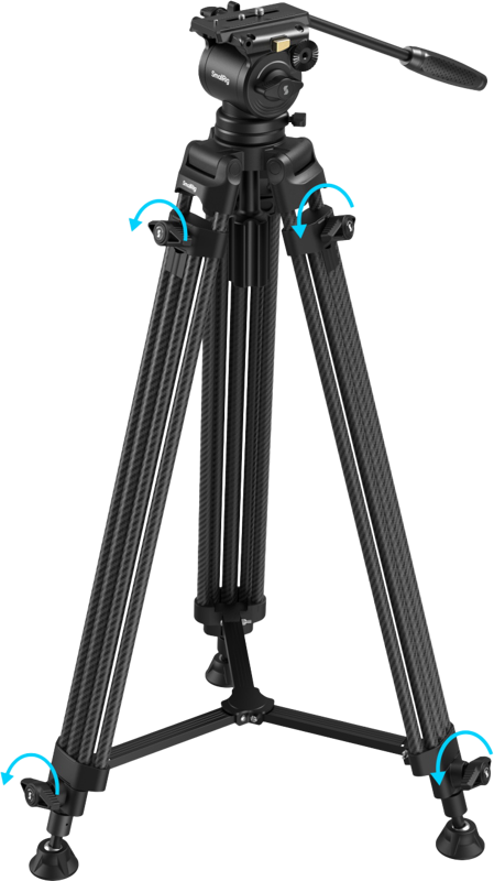 800q-02_134325 SmallRig 5441 AD14 Heavy-Duty -hiilikuitu kolmijalka