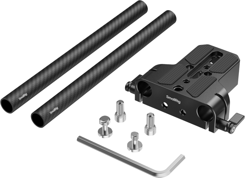 800q-02_134497 SmallRig 5609 Pohjalevy kahdella 15 mm rod-telineellä
