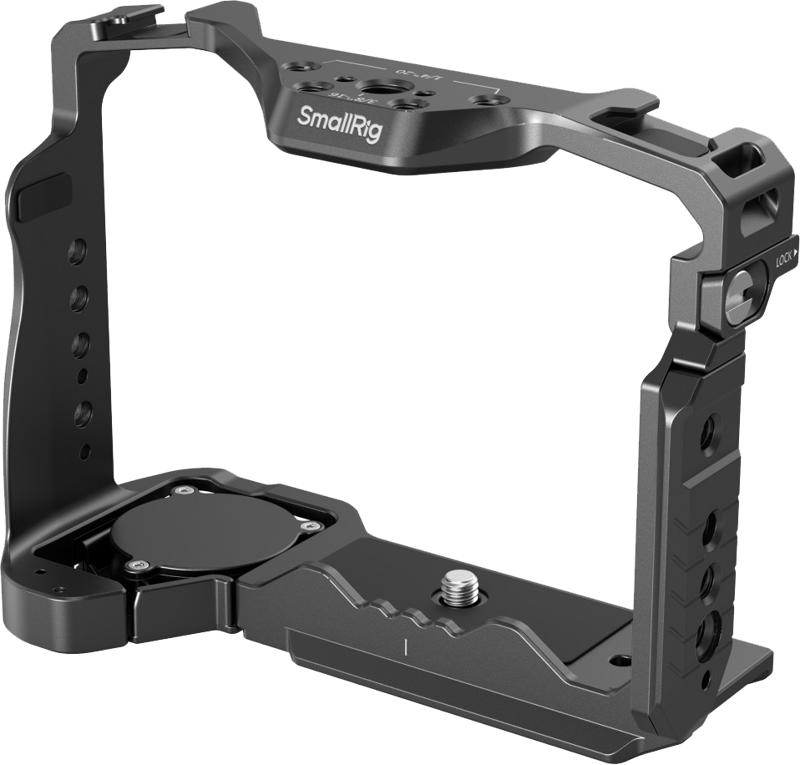 800q-02_134605 SmallRig 5583 Cage with AirTag Slot for Sony Alpha 7R V / 7 IV / 7S III / 1 / 7R IV -kehikko