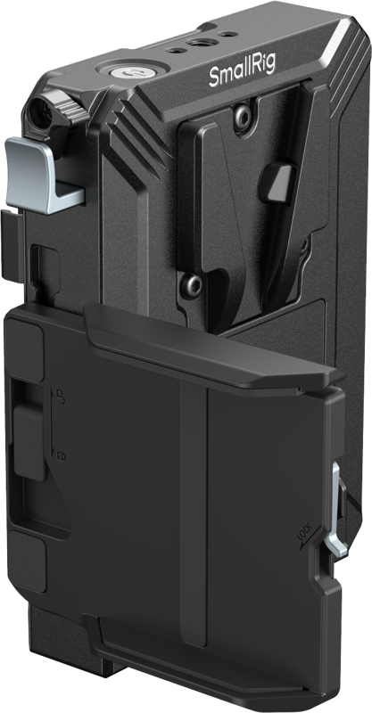 SmallRig 5228 V-Mount Akun kiinnitysalusta –virtahub + näyttösuoja