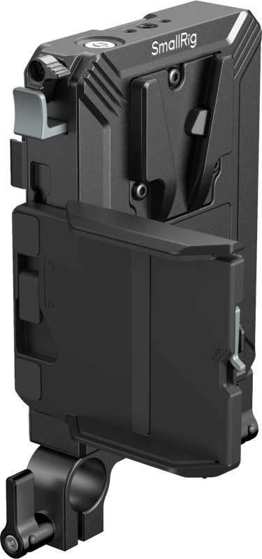 800q-02_134685 SmallRig 5226 V-Mount – akkukiinnityslevy-setti 15mm LWS-varsille