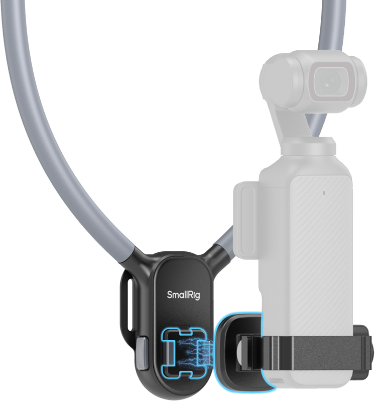800q-03_134338 SmallRig 5567 Quick Release -kaulakiinnitin DJI Osmo Pocket 3:lle