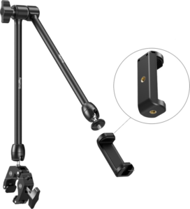 SmallRig 5624 Desktop Magic Arm with Crab-Shaped Clamp Kit -pidike