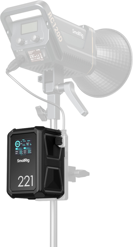800q-04_134235 SmallRig 4985 X221 Smart Triple-Proof V-Mount Battery