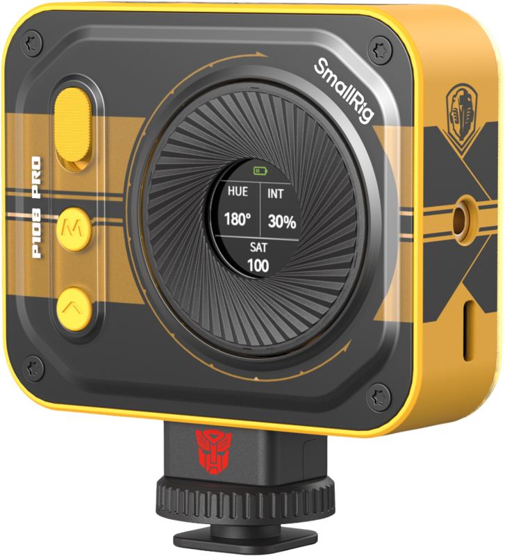 800q-04_134236 SmallRig 5511 Vibe P108 Pro mini LED Video Light - BumbleBee Edition