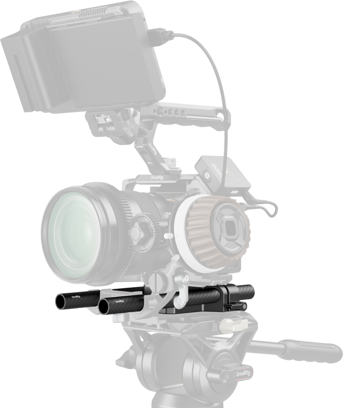 800q-04_134497 SmallRig 5609 Pohjalevy kahdella 15 mm rod-telineellä