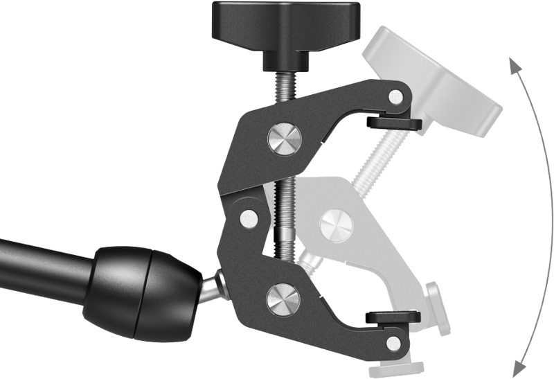 SmallRig 5624 Desktop Magic Arm with Crab-Shaped Clamp Kit -pidike