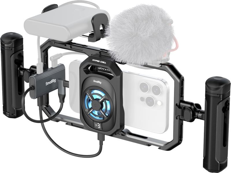 800q-05_134203 SmallRig 5276 All-in-One Thermal Live Streaming Filming Handheld Phone Cage Kit