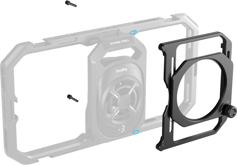 800q-05_134251 SmallRig 5277 67mm kierteinen suodatinadapteri irrotettavilla varjostimilla älypuhelinkehykseen
