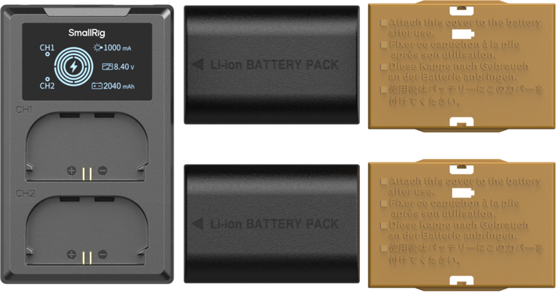800q-05_134330 SmallRig 5409 battery and charger kit for Canon LP-E6P batteries