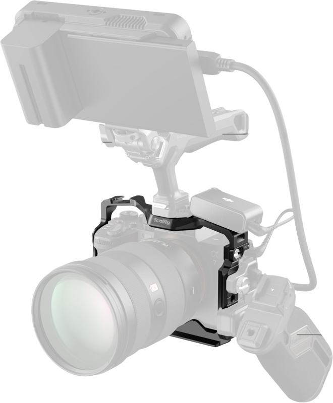 800q-05_134605 SmallRig 5583 Cage with AirTag Slot for Sony Alpha 7R V / 7 IV / 7S III / 1 / 7R IV -kehikko