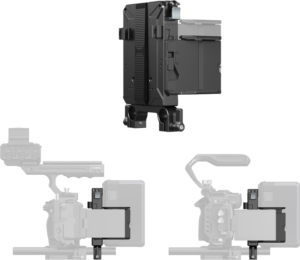 800q-05_134685 SmallRig 5226 V-Mount – akkukiinnityslevy-setti 15mm LWS-varsille