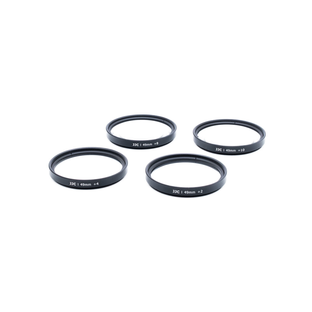 JJC Macrofilsut 49mm JJC Close-Up Macro Filter kit 49mm (Kunto K5) - Käytetty