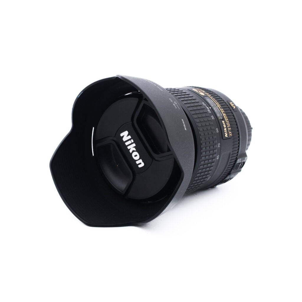 Nikon 24-120mm f4 G ED VR-3-3 Nikon AF-S Nikkor 24-120mm f/4 G ED VR (Kunto K5, sis. ALV 25,5%, takuu 6kk) - Käytetty