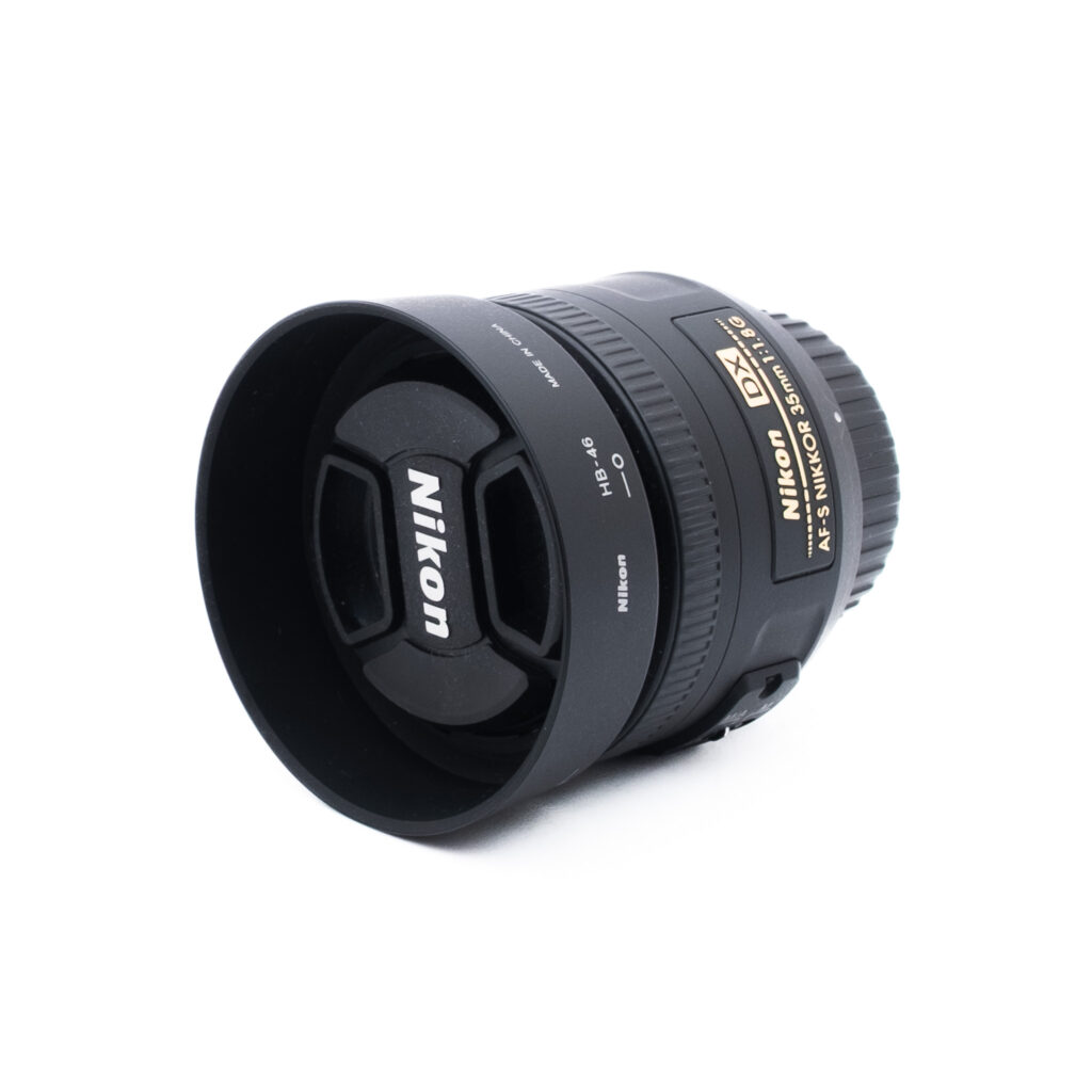Nikon AF-S Nikkor 35mm f/1.8 G DX (Kunto K5, sis. ALV 25,5%, Takuu 6kk) - Käytetty