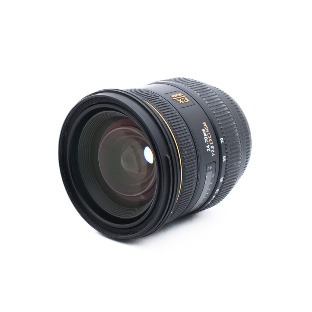 Sigma EX 24-70mm f28 DG HSM Canon-2 Sigma EX 24-70mm f/2.8 DG HSM OS Canon EF - Käytetty