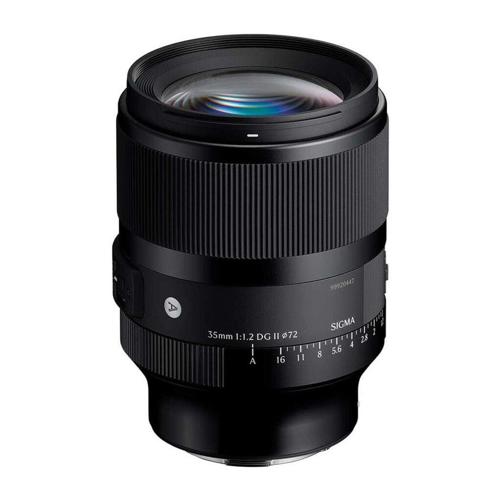 Sigma35mm2 Sigma 35mm f/1.2 DG II Art Sony E/FE