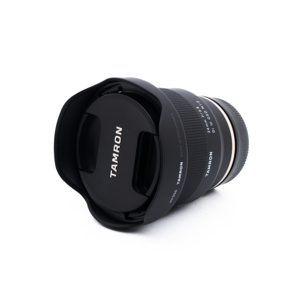 Tamron 24mm f28 Di III OSD M12-3 Tamron 24mm f/2.8 Di III OSD M1:2 Sony (Kunto K5) - Käytetty