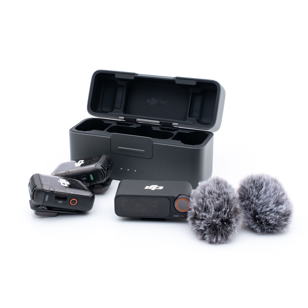 dji_mic_2-3 DJI Mic 2 (2tx + 1rx + Charging case) (Kunto K5, sis. ALV 25,5%) – Käytetty