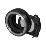 Canon EF - EOS R -objektiivisovitin CPL-suotimella