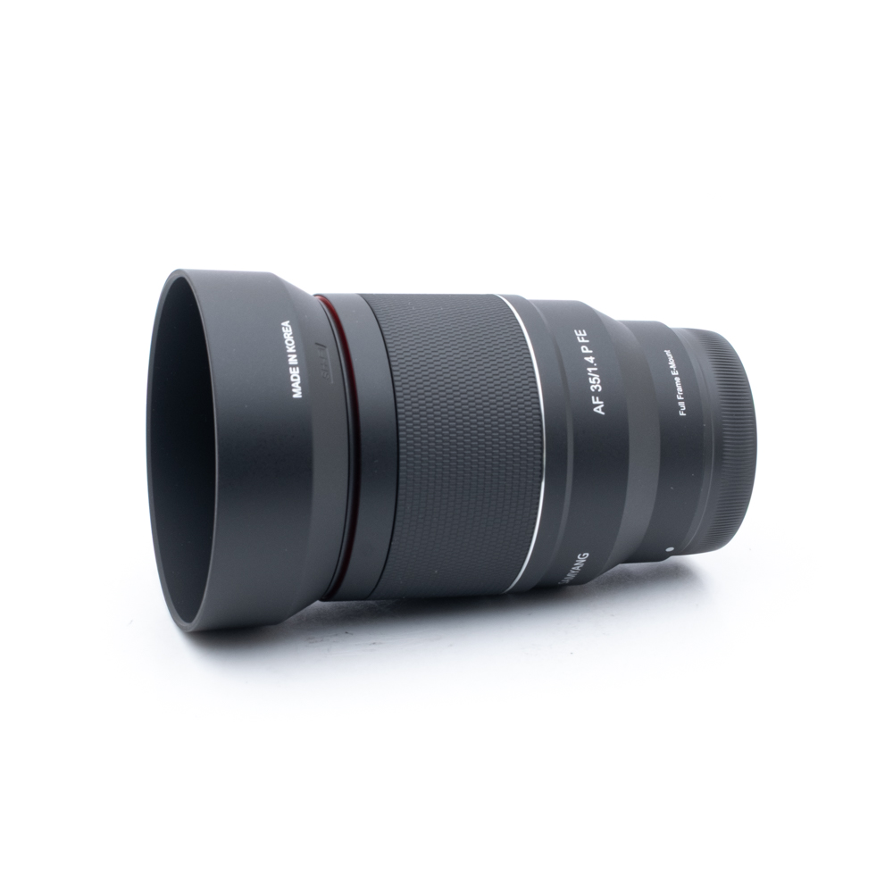 samyang_af_35mm_p_f14-1 Samyang AF 35mm f/1.4 P (sis. ALV 25,5%, takuu 12kk) – Käytetty