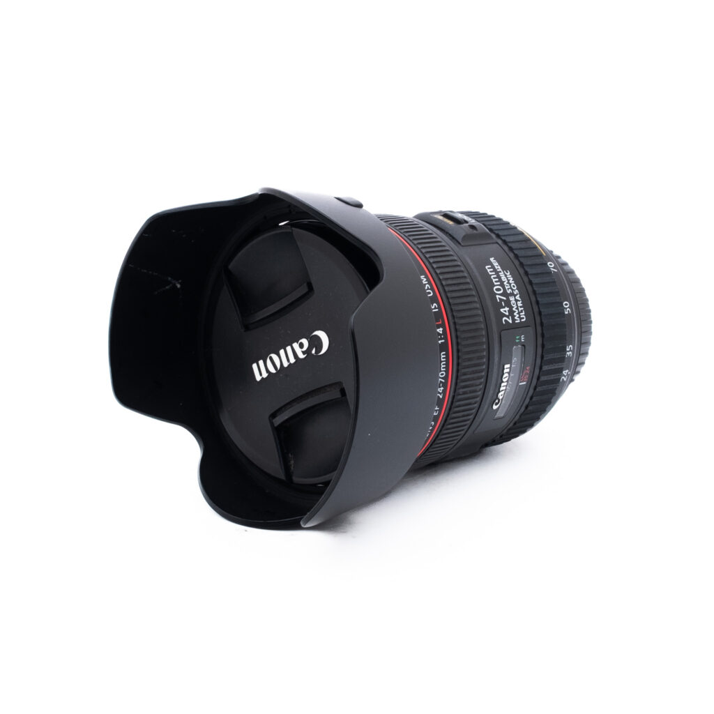 Canon EF 24-70mm f28 L IS USM-3 Canon EF 24-70mm f/4 L USM - Käytetty