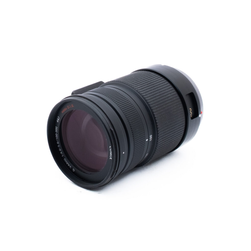 Lumix 100-300mm f4-56-2 Panasonic Lumix G Vario 100-300mm f/4-5.6 MEGA O.I.S - Käytetty