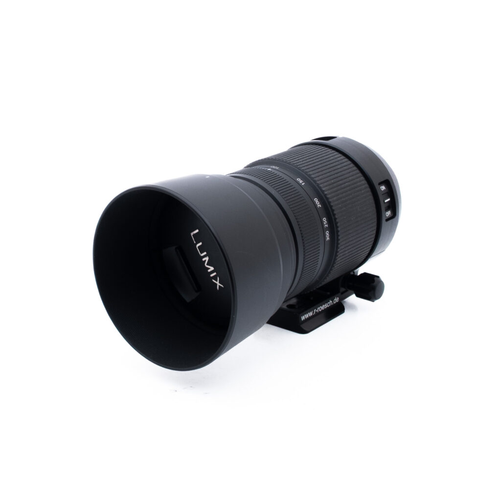 Lumix 100-300mm f4-56-3 Panasonic Lumix G Vario 100-300mm f/4-5.6 MEGA O.I.S - Käytetty
