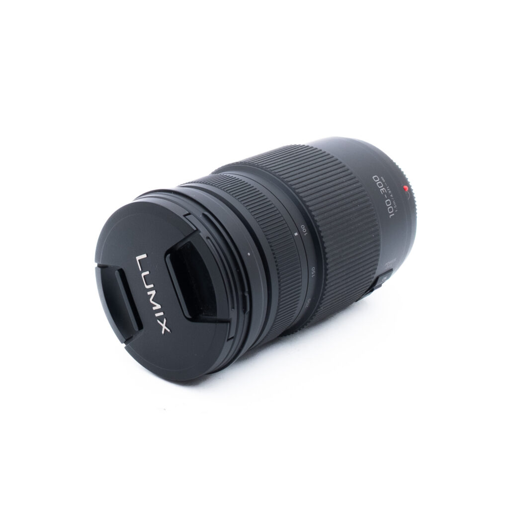 Lumix 100-300mm f4-56 Power OIS-3 Panasonic Lumix G Vario 100-300mm f/4-5.6 II POWER O.I.S (Kunto K5) - Käytetty