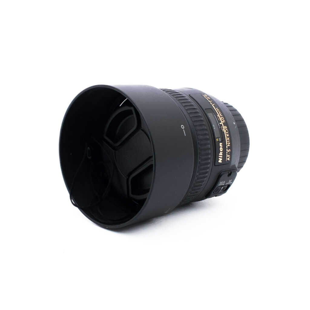 Nikon 50mm f14 G-3 Nikon AF-S Nikkor 50mm f/1.4 G (Kunto K5) - Käytetty
