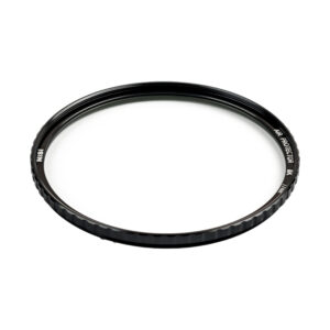 Nisi Filter AIR Protector 105mm -suojasuodin, pyöreä linssisuodin, jossa on ohut musta kehys, jossa on merkintä NiSi ja HUC PROTECTOR, näkyy valkoisella pohjalla.