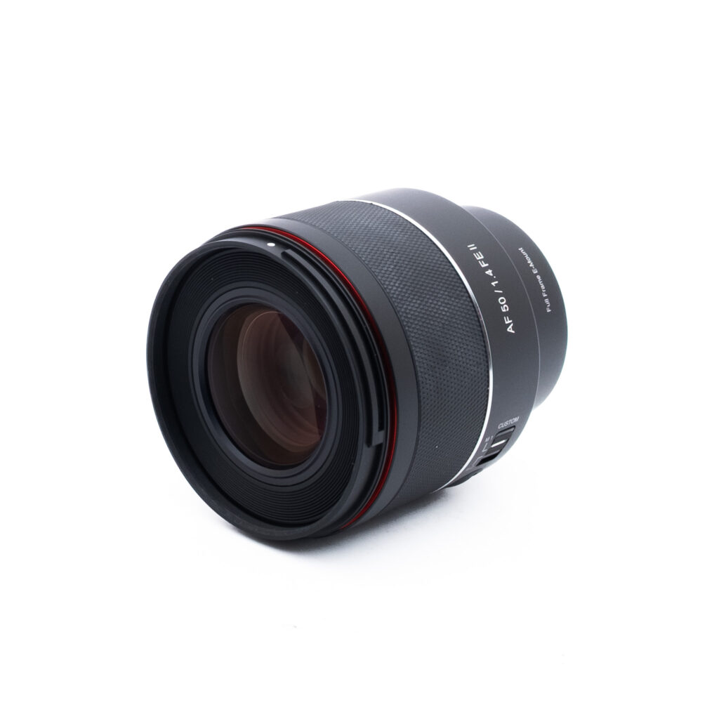Samyang 50mm f14 FE II-2 Samyang AF 50mm f/1.4 II Sony FE (Takuu 6kk) - Käytetty