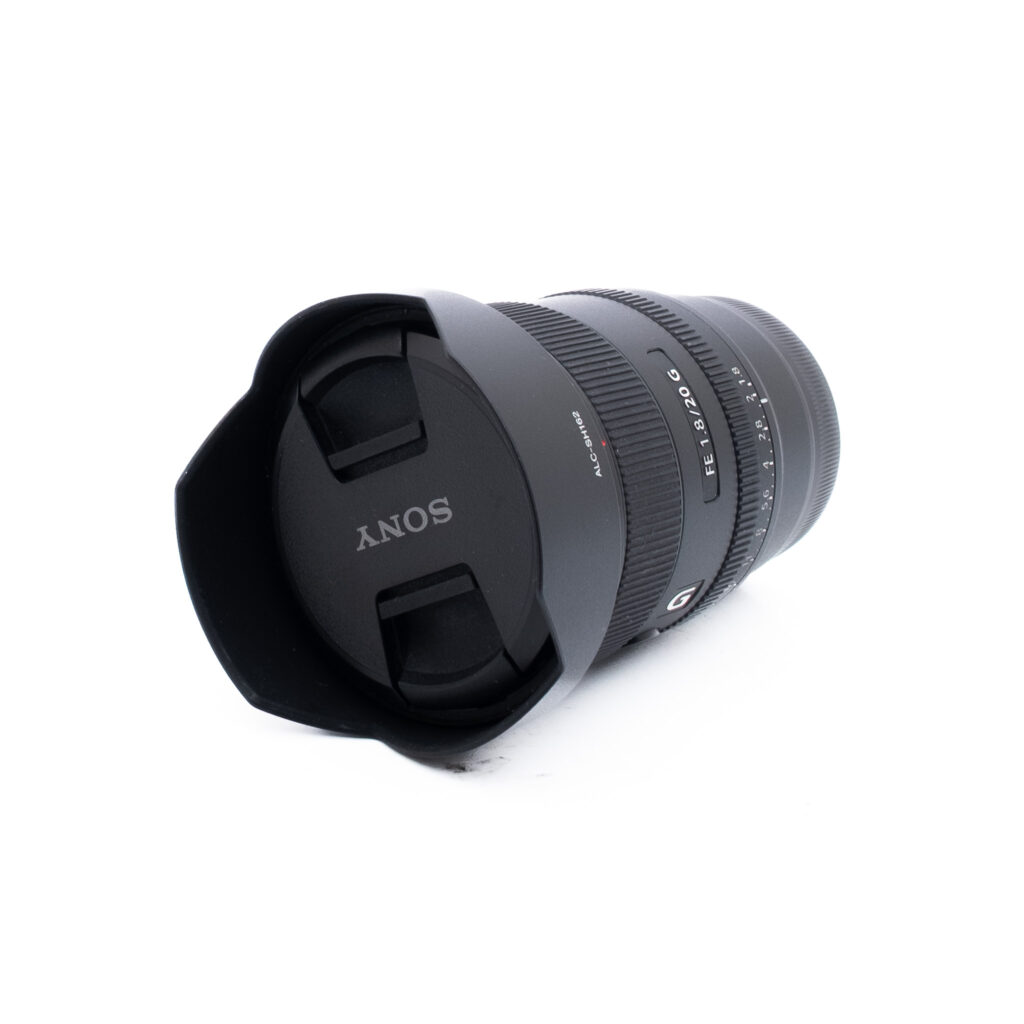 Sony 20mm f18 G-3-4 Sony FE 20mm f/1.8 G (Kunto K5) - Käytetty
