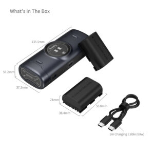 5695-8.jpg SmallRig 5695 Portable Charger Case Kit for LP-E6P Camera Batteries