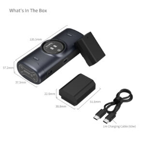 5696-8.jpg SmallRig 5696 Portable Charger Case Kit for NP-FZ100 Camera Batteries