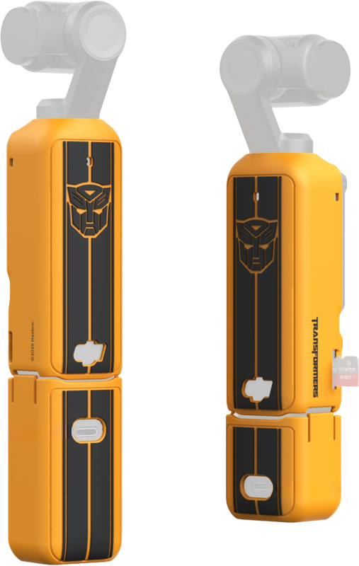 800q-02_134932 SmallRig 5114 Silicone Case Kit for DJI Osmo Pocket 3 –Basic Bumblebee Edition