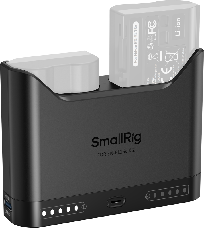800q-02_135085 SmallRig 5491 Camera Battery Charger for EN-EL15c -akkulaturi